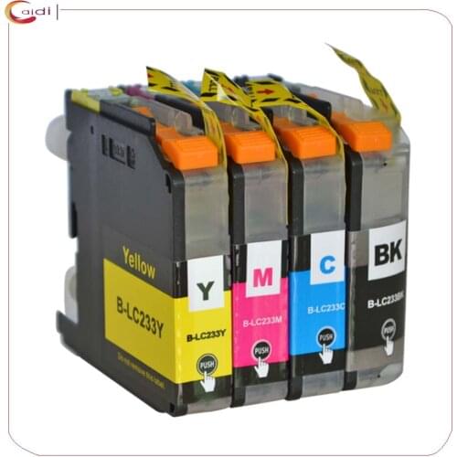 Compatible LC 233 Ink for Brother DCP-J562DW MFC-J680DW/ J880DW MFC-J5320DW/ J5720DW printer