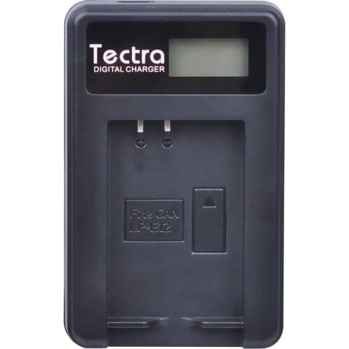 Tectra Premium LP-E12 LP E12 LCD USB Digital Charger for Canon EOS M M2 100D EOSM EOSM2 EOS100D