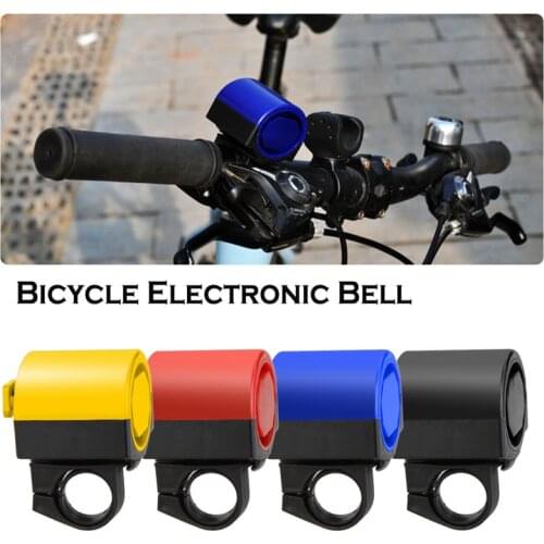 Bicycle Electronic Bell 360 Degree Rotatable MTB Road Bike Loud Horn Cycling Siren Hooter Holder Bicycle Accessories 4 Colors