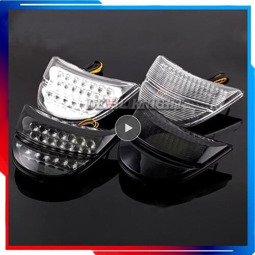 For Honda Motorcycle taillight CBR954 CBR954RR 2002 2003 CBR900RR CBR900 LED Rear Turn Signal Tail Stop Light Lamps Integrated
