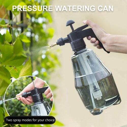 1.5L Spray Bottle Pressure Watering Can Plant Mister Handheld Spray Bottles for Garden Plants Cleaning Solutions Garden Tool