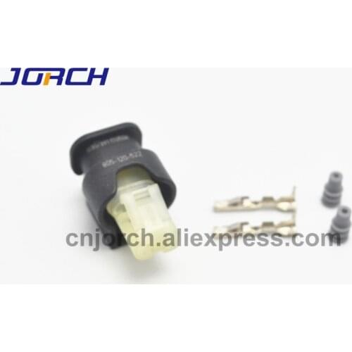 2set 2Pin Automotive Fuel Injector Connector Female Socket Housing 805-120-522