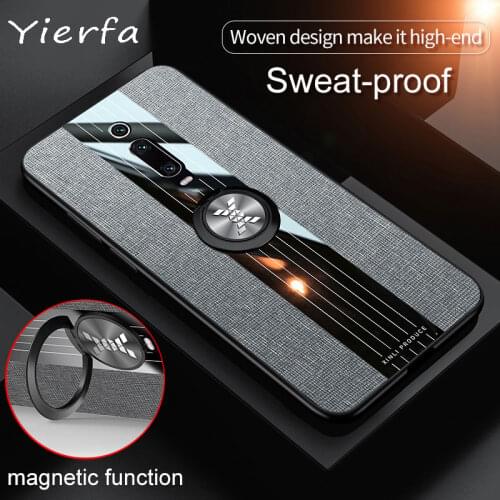 For Xiaomi Redmi K20 Pro Case Soft Silicone Shockproof Bumper For Xiaomi Mi 9T Pro Fabric Back Cover For Redmi K20 Mi9t Cases