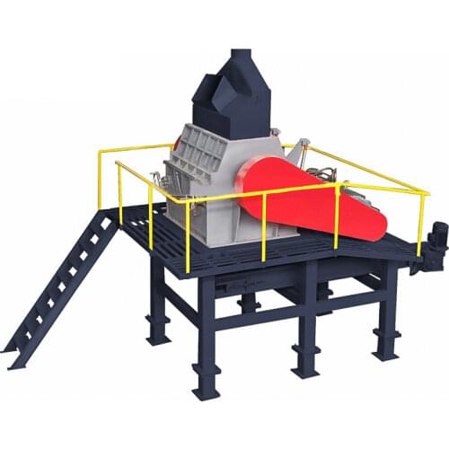 Wood /Plastic/Garbage Shredder Tire Scrap Rubber Making Machine Tire Recycle Plant Tire Primary Shredder Tire Rubber Granulator