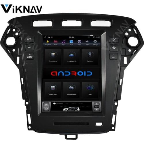 For Ford Mondeo Fusion mk4 2007-2011 Android Car GPS navigation multimedia player DVD player auto radio stereo player 10.4 inch