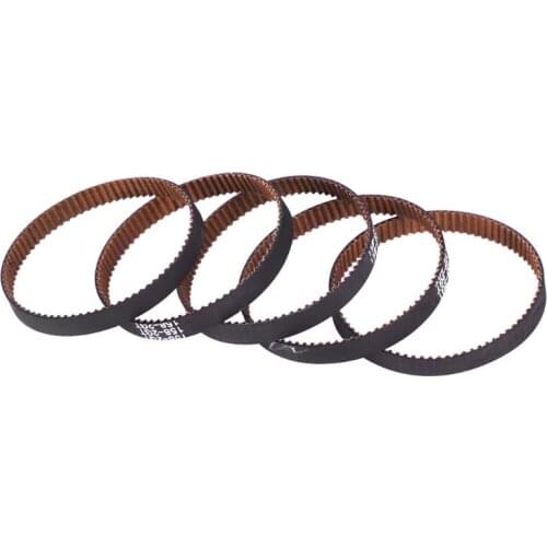 Wear Resistant Anti-slip GT2 Closed Loop Timing Belt Rubber 2GT 6mm 200 280 400 610 mm Synchronous Belts for 3D Printer Parts