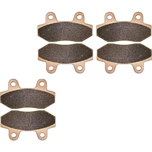 Brake Pads Set fit ITALJET Street 650 Grifon #59 2006 2007 2008 2009 2010 2011 2012 2013 2014 2015 Front Rear