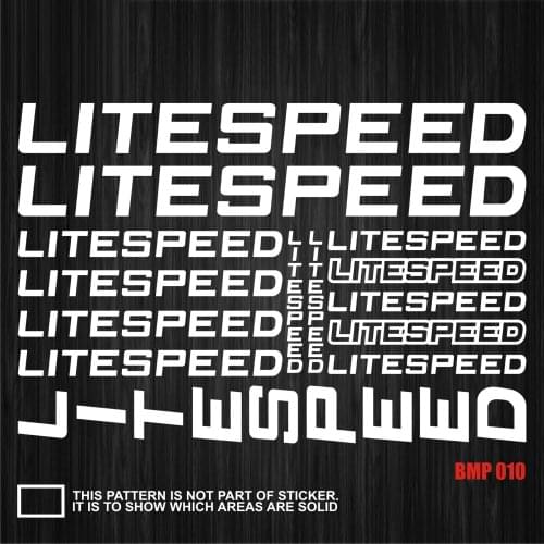 Road Bike Mountain Bike Bicycle Frame Stickers MTB Track Bike TT Bike Fat Bike Decal Reflective Stickers for LITESPEED Stickers