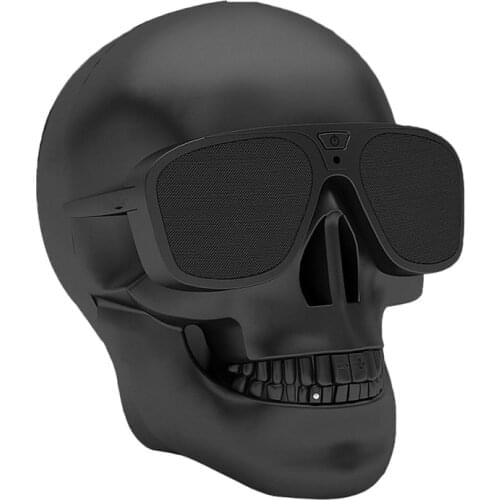 Portable Skull Bluetooth Speaker Wireless Player Bass High Power Column Bluetooth Hoparlor Mini Speaker Portatil Sound