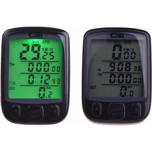Bicycle Code Table Odometer LCD Screen Waterproof Plastic Backlight Speedometer Cycling Accessories Bicycle Computer