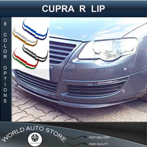 For Vw passat b6 front lip universal spoiler lip bumper 3 piece free fast shipping designed full harmony body kit design