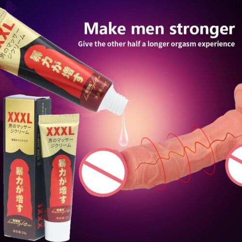 20g Penis Enlargement Cream Increase XXXL Erection Products Sex Products for Men Aphrodisiac Paste Plant Extracts for Man