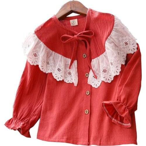 2021 Spring Casual Solid Clothes Long Sleeve Sweatshirt For Girls High Quality Fashion Sweatshirt For Children