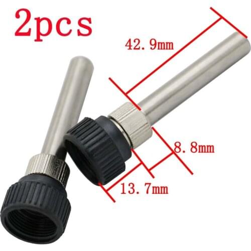2PCS Soldering Station Iron Handle Accessories for 852D 936 937D 898D 907/ESD Iron head cannula Iron tip bushing free shipping