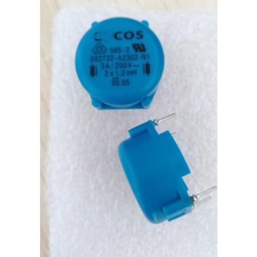 2pcs/lot B82722-2301N-N1 / B82722-A2302-N1 common mode choke common mode filter inductor 2x1.2mH, 3A, 250V