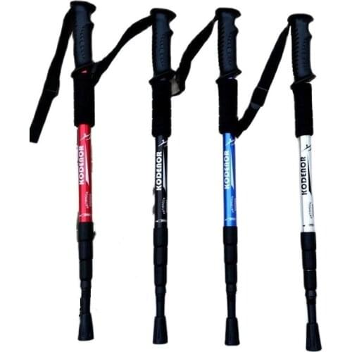 2pcs Hiking Accessories Walking Stick Cane Trekking Poles Telescopic Baton For Elderly Telescoping Sticks Poles Walking Stick