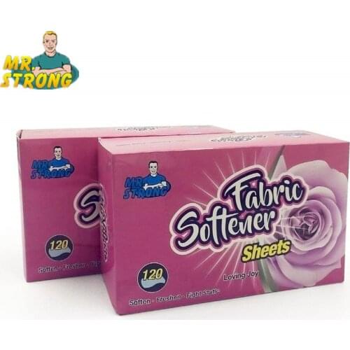 240Sheets/Lot 4 in 1 Fabric Softener Sheets Tumble Dryer Sheet Good Fragrance Wrinkle & Static Remover Clothes Protection