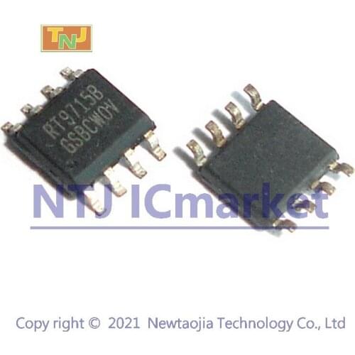 5 PCS RT9715B SOP-8 RT9715BGS RT9715 High-Side Power Switches IC Chip