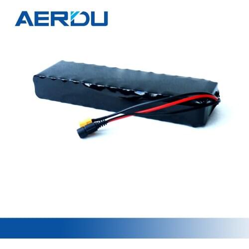 AERDU 18650 Rechargeable Li-ion Battery Pack 13S2P 48V 5Ah Built-in BMS FOR 500W 450W for Electric Scooter Parallel Motorcycle