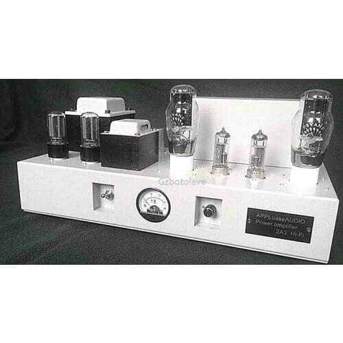 American West Electric master HI-FI series: 2A3 Class A single-ended tube power amplifier power 3.5W+3.5W, distortion less tha5