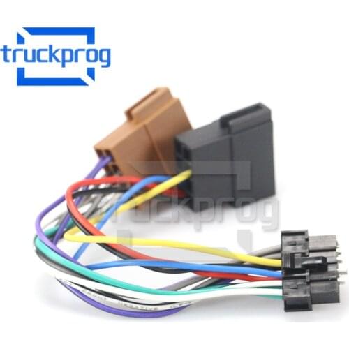 Car Stereo Radio Wire Adapter Plug Wiring Connector Cable for LG for TCC-series ISO Harness Head Cable 15-104