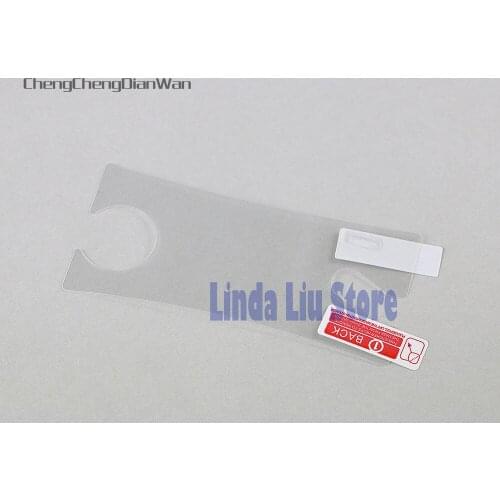 ChengChengDianWan transparent clear screen protector protective film with clean cloth for Gameboy micro GBM with tracking number