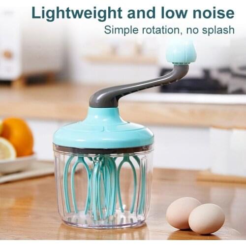 Dropshipping Hand-cranked Cream Whisk Egg Beater Baking Tools Cream Stiring Foam Mixer Egg Beater Dough Household Kitchen Tools