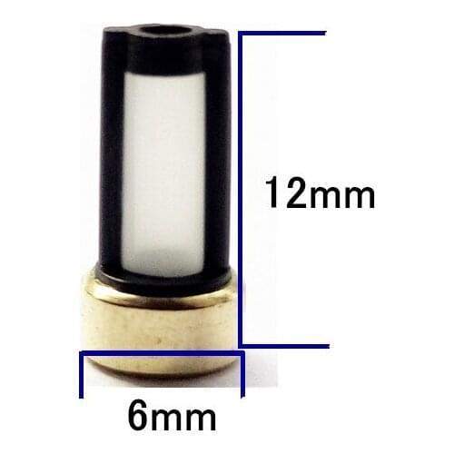 100PCS Fuel Injector Filter Element with 6mm Aperture for Ford Volkswagen