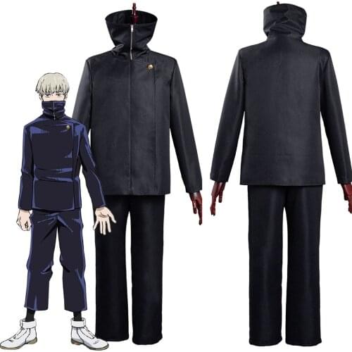 Jujutsu Kaisen-Toge Inumaki Cosplay Costume School Uniform Outfits Halloween Carnival Suit