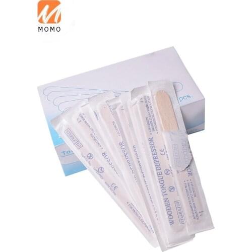 Tattoo Tattoo Material Special Independent Packaging Tongue Depressor Disposable Sterile Wooden