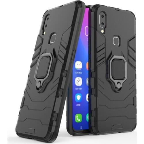 Metal Ring Armor Shockproof Cover for VIVO Y66 Y67 Y83 Y85 Mobile Phone Case Magnetic Bracket Mobile Phone Case VIVO NEX X21 X20