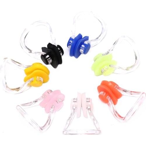 Single Nose Clip Boxed Silicone Soft And Comfortable Adult Children Universal Swimming Beaches Waterproof Equipment Accessories