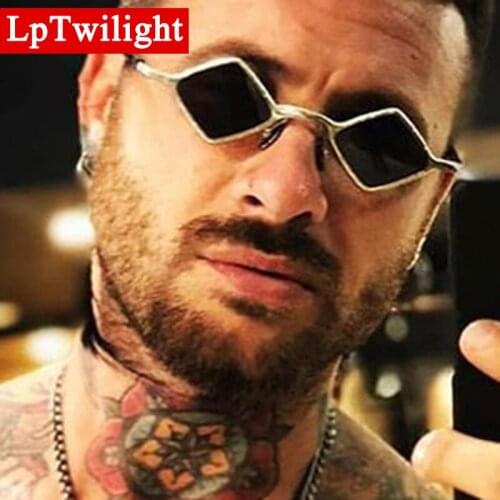 LpTwilight Small Retro Sunglasses Men Vintage Glasses for Men/Women High Quality Sunglasses Men Designer Lunette Soleil Homme