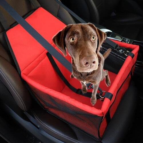 Pet Bag Oxford Cloth Car Pet Safety Products Waterproof Protective Bag Small And Medium Pets Anti Motion Sickness And Vomiting