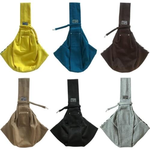 Outdoor Cat Puppy Dog Sling Carrier Carry Pack Carrier Bag Carrier Out Bag