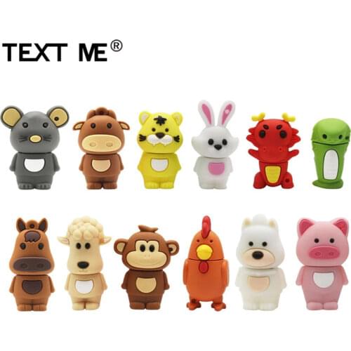 TEXT ME USB stick Zodiac signs style usb 2.0 USB flash drive pen drive 4GB 8GB 16GB 32GB memory Stick