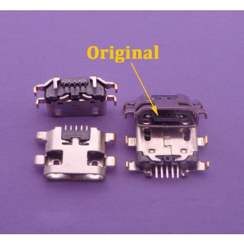 200PCS USB Charging Port Dock For Motorola Moto E6 XT2005 E5Play XT1921 E5 Play Go Samsung A10S A107 Charger Connector Socket