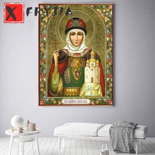 5d diamond mosaic Religious Virgin For Living Room Home Decor full round square diamond Painting stitch cross embroidery mosaic