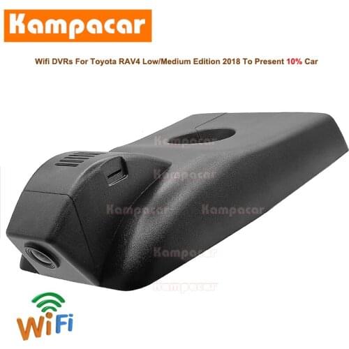 Kampacar Wifi Dash Cam Car Dvr Camera VW16-C For For Volkswagen Atlas Jetta EOS Caddy Santana Arteon Polo CC Beetle Auto Dashcam
