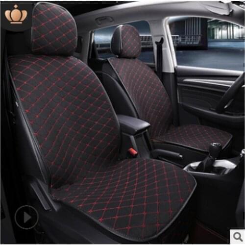 Flax Car Seat Cover Front And Rear Protector Is Suitable For BMW X1 X2 X3 X4 X5 X6 I3 I8 Z4 M3 E30 M5 X7 M850i Car Accessories