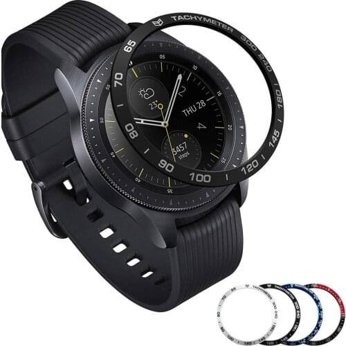 For samsung galaxy watch huawei watch gt 2 46mm 42mm Bezel Ring for Gear S3 Frontier Classic Bezel Loop bumper Cover Protector