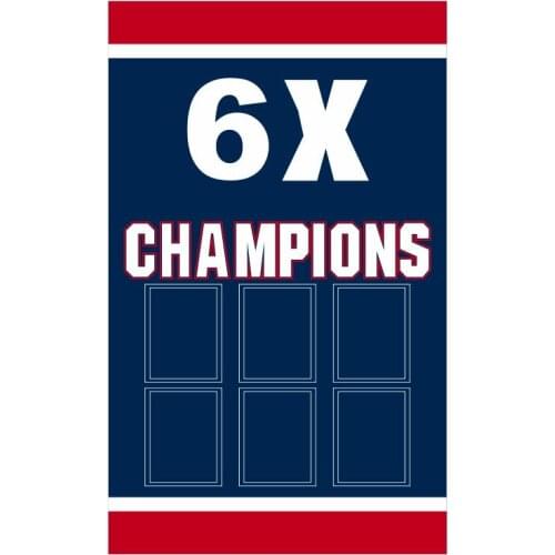Champions Flag with any team any sport football 3 x 5 Ft home decaration banner
