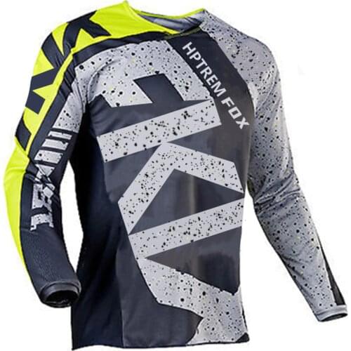Motorcycle mountain bike team downhill jersey MTB Offroad fxr bicycle locomotive shirt cross country mountain hptrem fox jersey