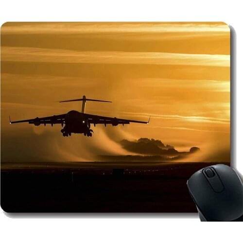 Gaming Mouse Pad Custom,Military C 17 Transport Aircraft Laptop Mouse pad Gaming Mouse pad