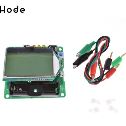 New 3.7V version of inductor-capacitor ESR meter Transistor Tester DIY MG328 multifunction test