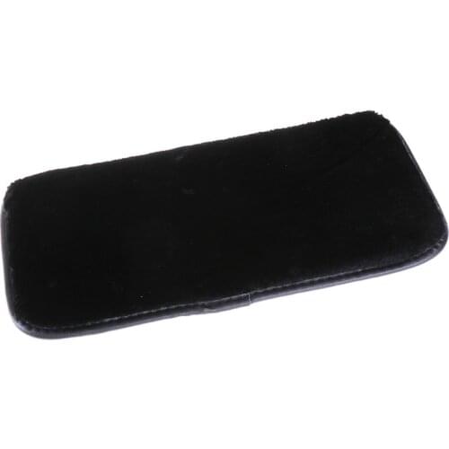 35cm x 17cm Leather Arm Rest Center Console Lid Cover 1 x Car Armrest Box Pad