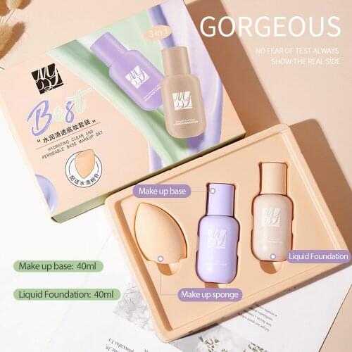 MAYCHEER Baby Bottle Isolation Cream Makeup Moisturizing Liquid Primer Oil Control Hidden Pores Foundation Base Cream Cosmetic