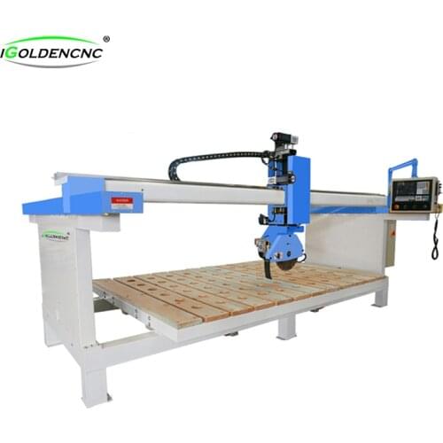 Stone cnc 5 axis cnc bridge saw cnc stone working center tombstone engraving machine for sale
