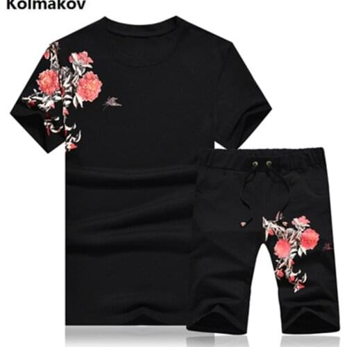 2020 new style mens Short sleeve round collar shirt men two piece printing shirts High quality fashion casual shirts big size
