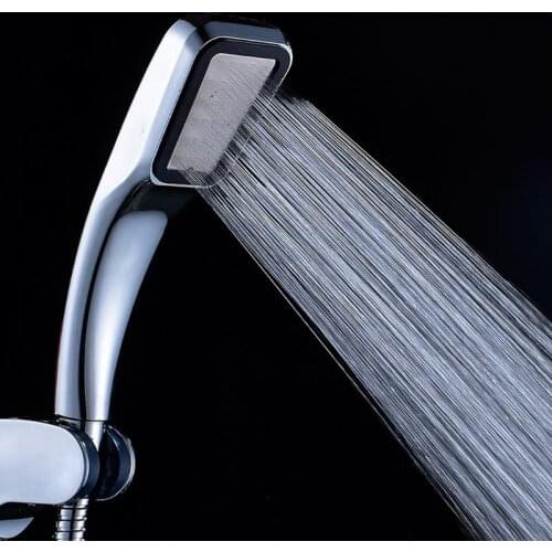 Shower Head High Pressure 300 Hole Pressurized Water Saving Booster Bath Sprayer